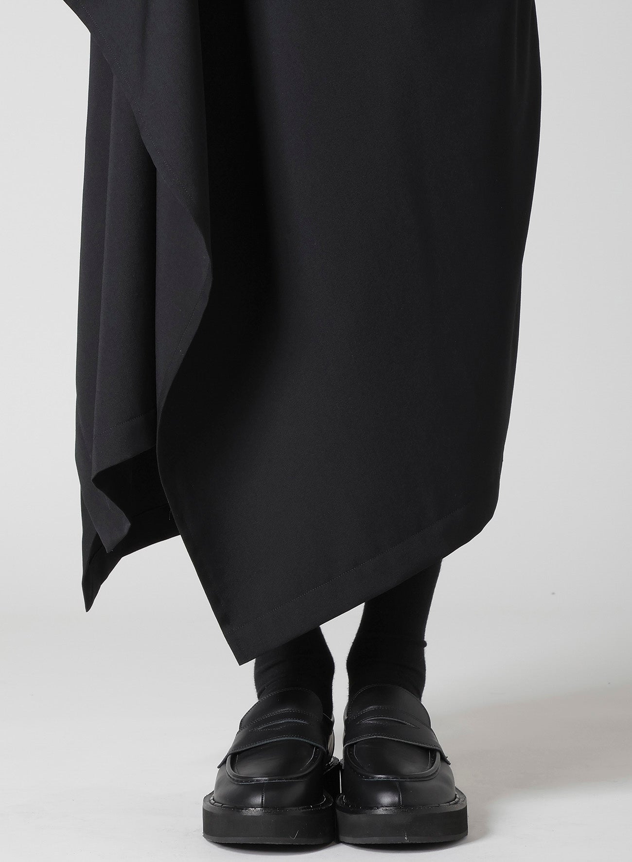 GABARDINE 2WAY SUSPENDER SKIRT