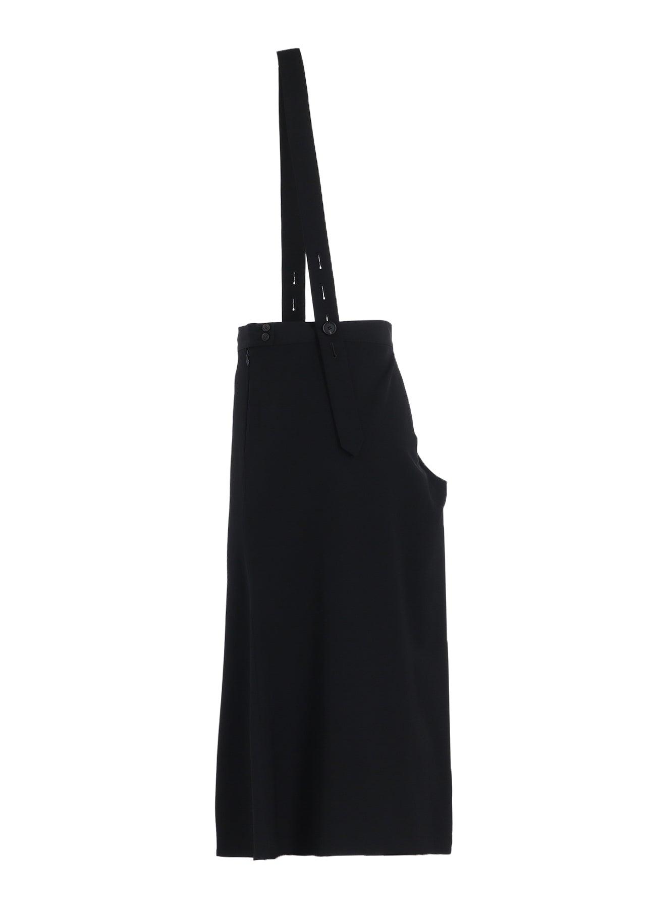 GABARDINE SHOULDER SKIRT