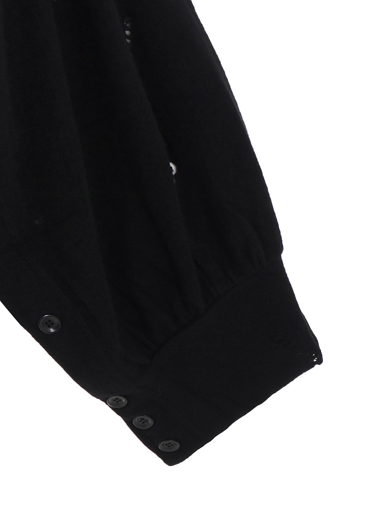 W DETAIL JERSEY STOLE SWEAT SHIRT