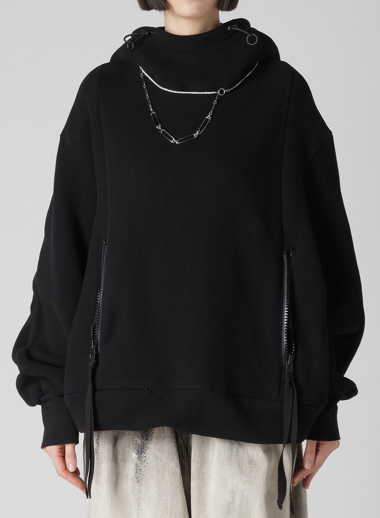 Liy/C BRUSHED FRENCH TERRY As HOODY
