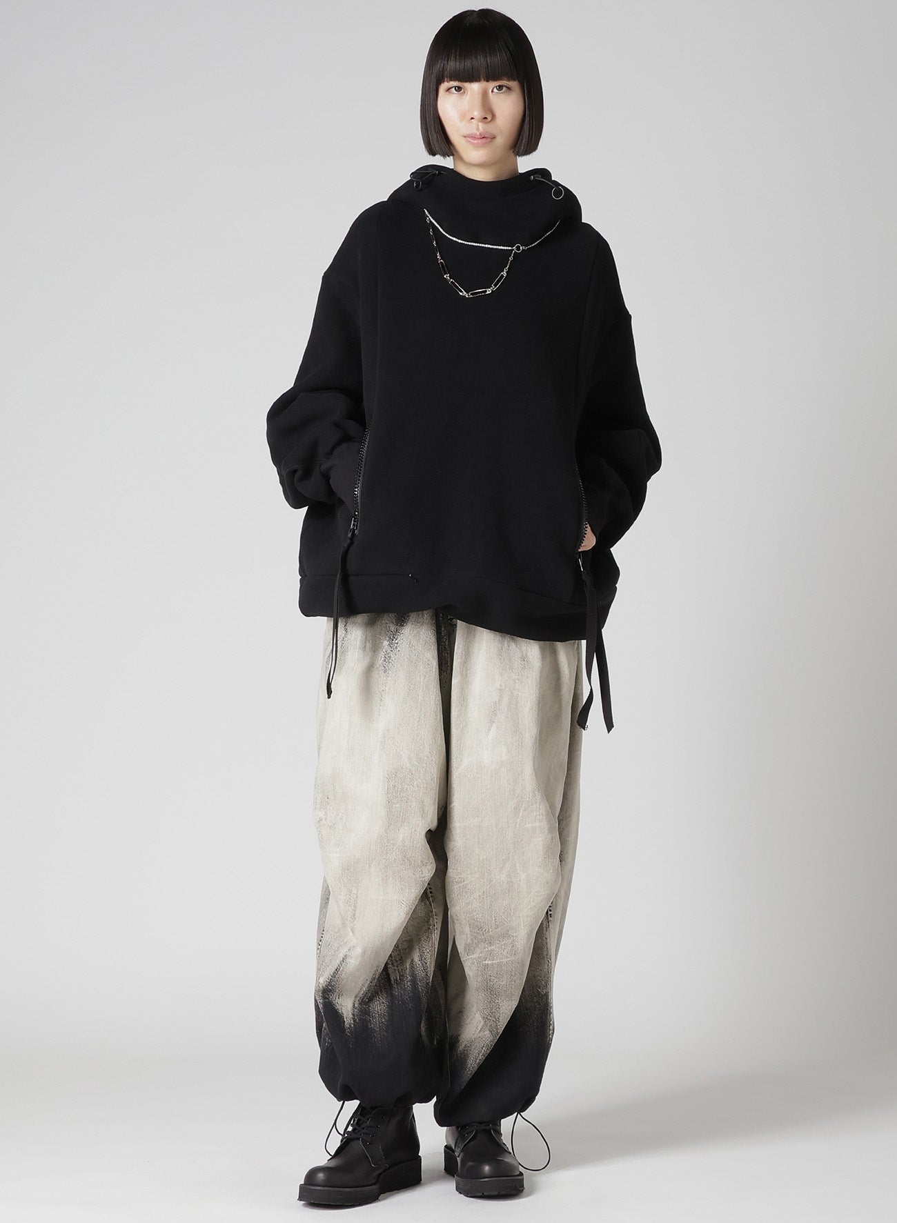 Liy/C BRUSHED FRENCH TERRY As HOODY