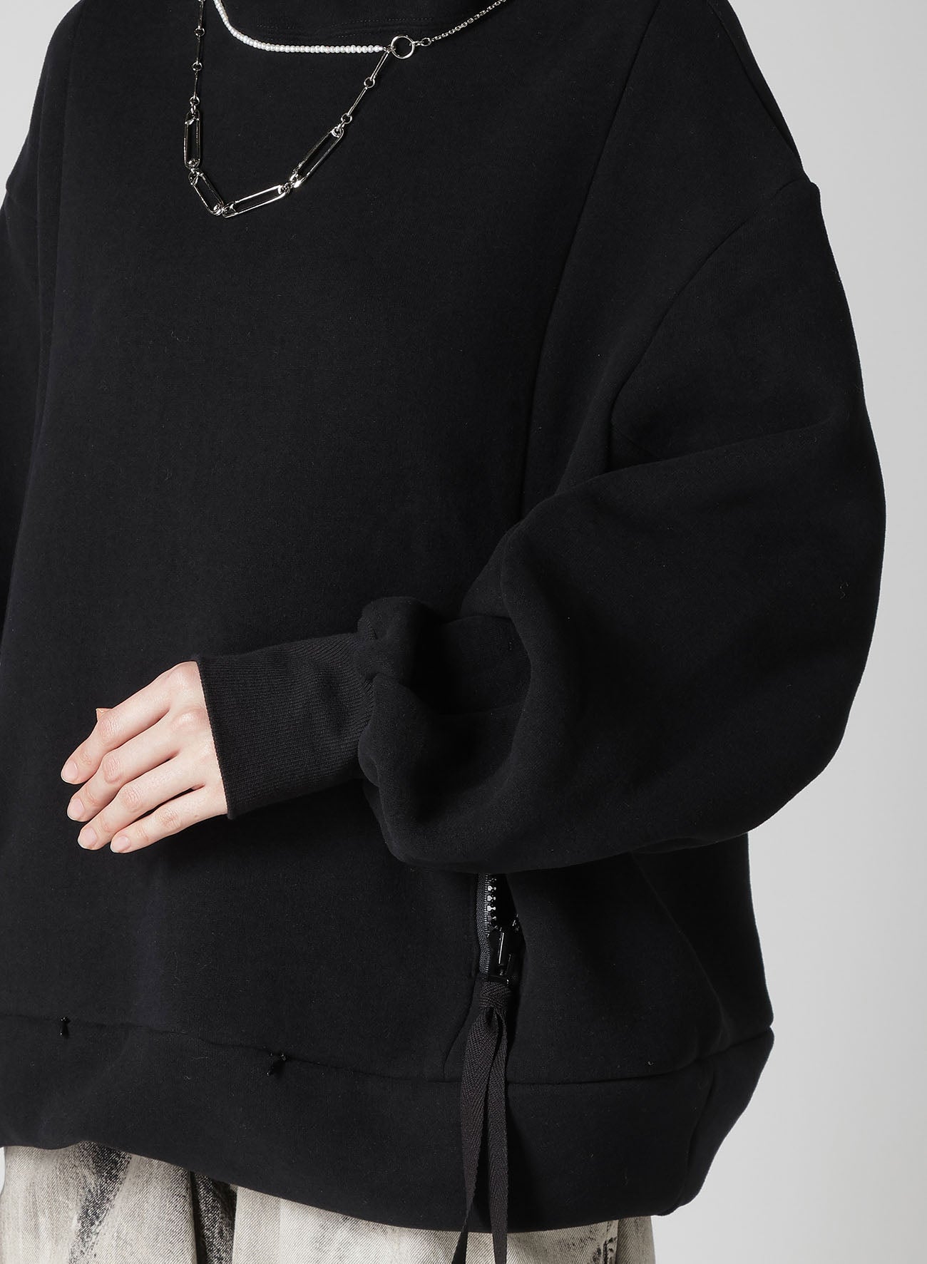 Liy/C BRUSHED FRENCH TERRY As HOODY