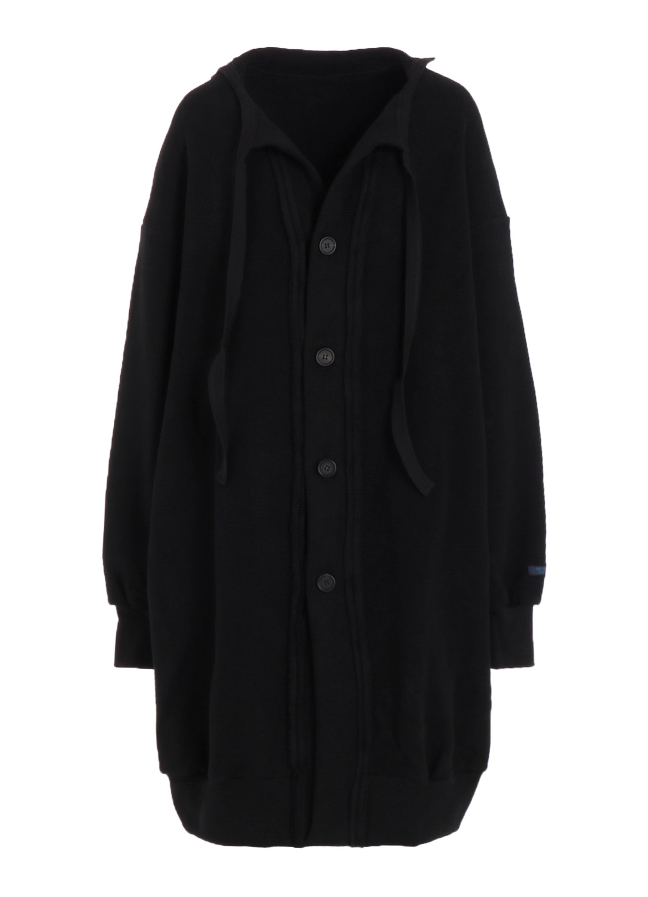 Liy/C BRUSHED FRENCH TERRY BUTTON D CARDIGAN