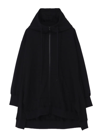 Pe JERSEY TWILL UNBALANCED HOODIE B