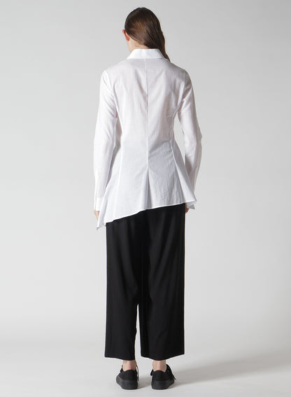 100/-KHADI BACKSIDE FLARED SLIM B