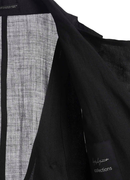 TWILL BOX SILHOUETTE COAT