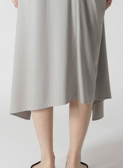 Ry SEETING CLOTH R DRAPED SHIRT DRESS