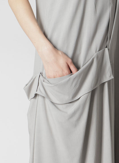Ry SEETING CLOTH R DRAPED SHIRT DRESS