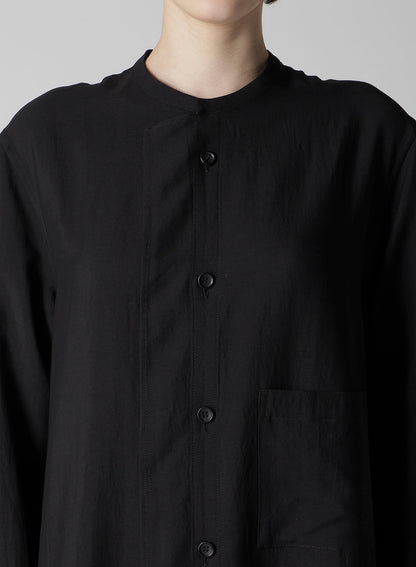 Cu/W HIGH TWISTED GABARDINE RB DRAPED DRESS