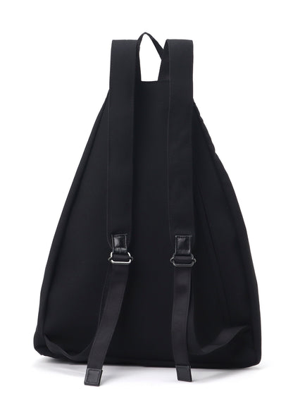 W/GABADINE TUCK DETAIL BACKPACK