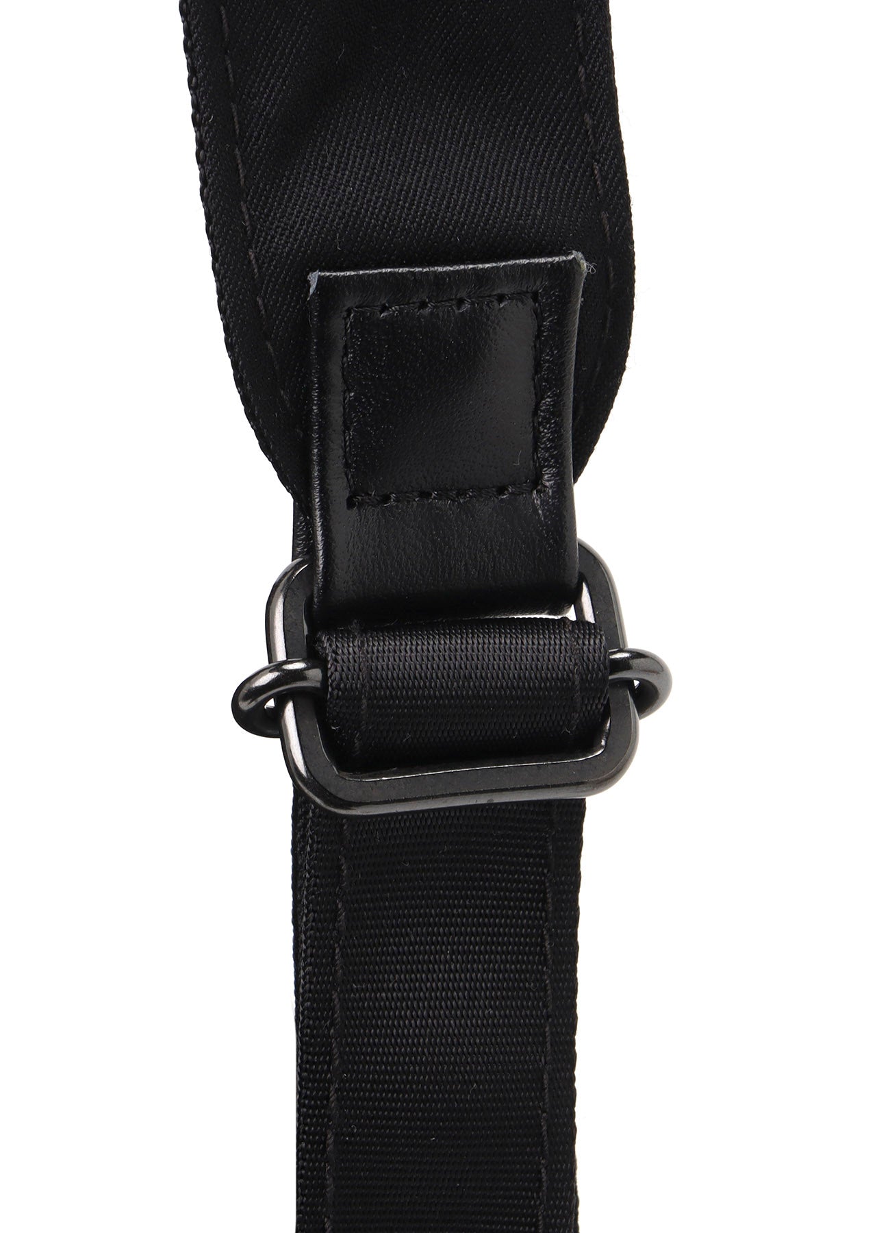 W/GABADINE TUCK DETAIL BACKPACK