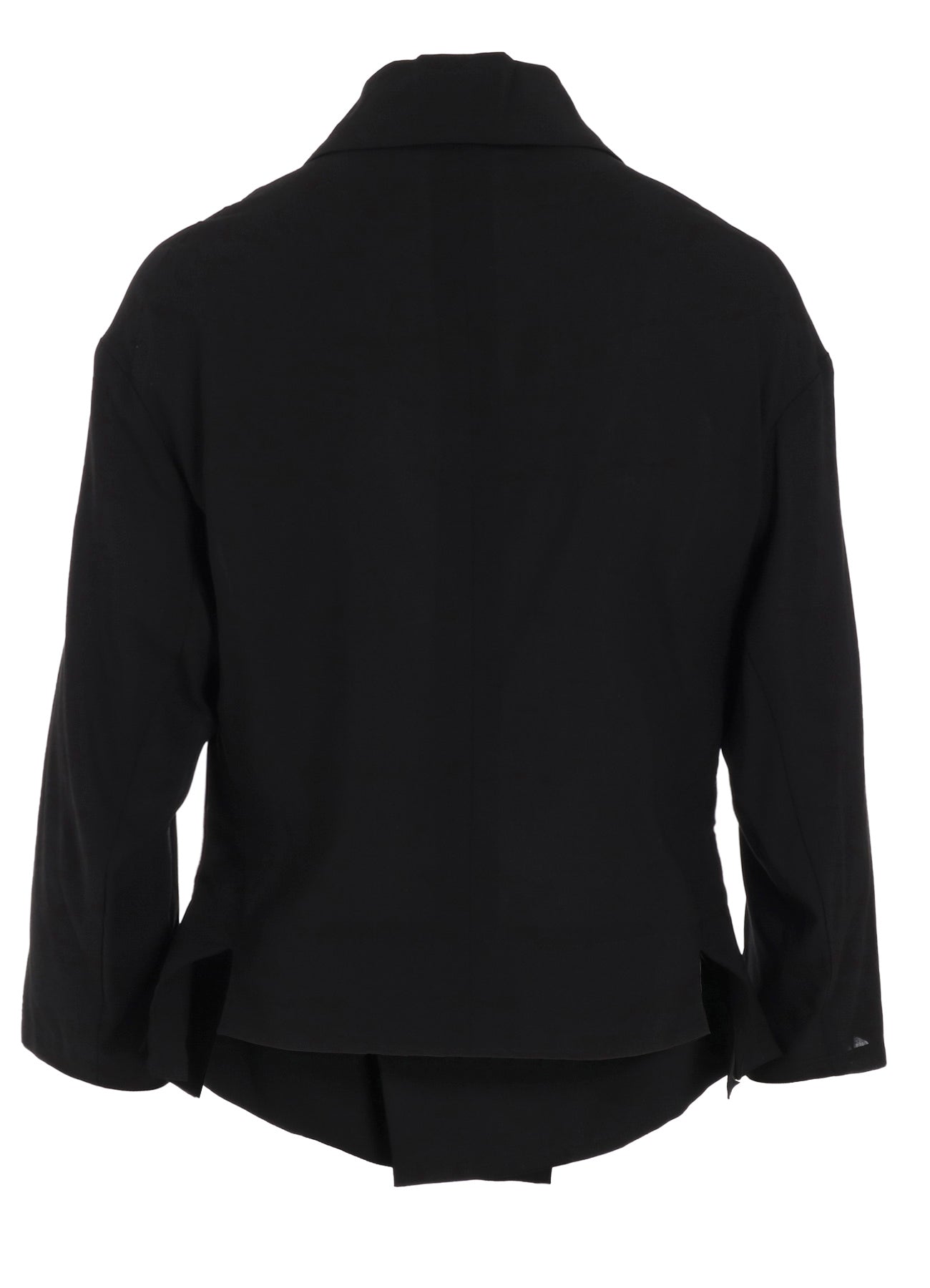CUT-OUT COLLAR JACKET