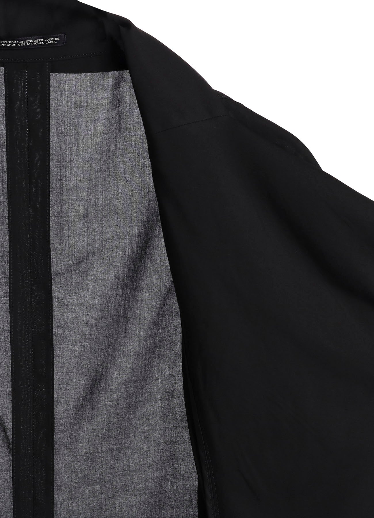 CUT-OUT COLLAR JACKET
