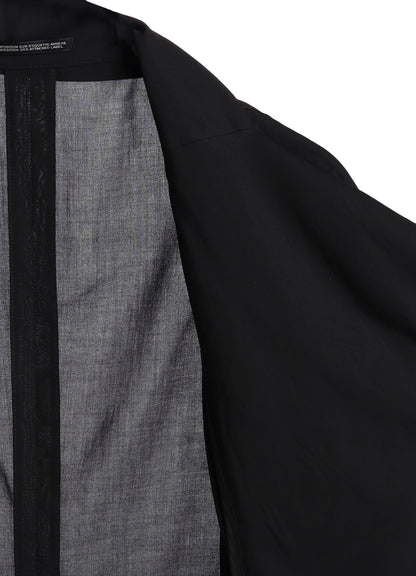CUT-OUT COLLAR JACKET