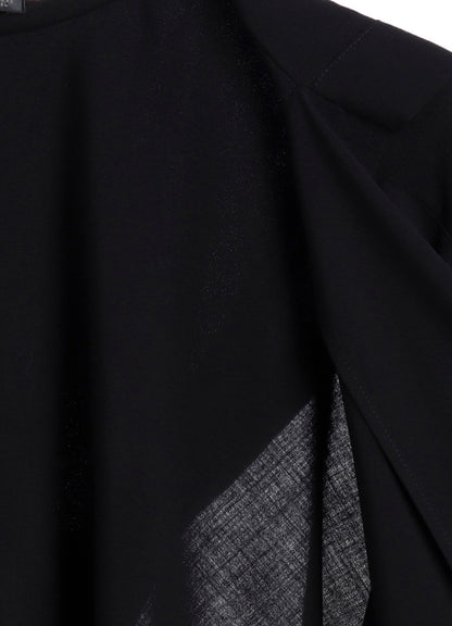 WOOL GAUZE HOOD JACKET