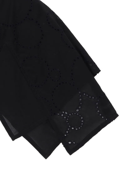 LACE STAND COLLAR JACKET