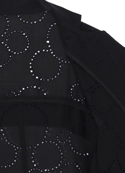 LACE STAND COLLAR JACKET