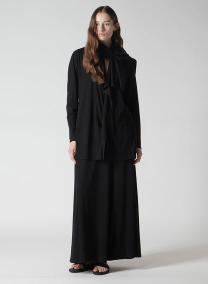 STOLE COLLAR JACKET