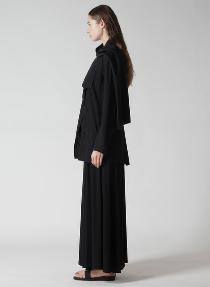 STOLE COLLAR JACKET