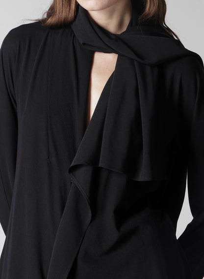 STOLE COLLAR JACKET