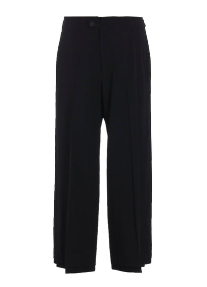 WOOL WIDE PANTS