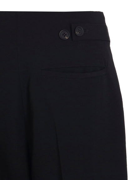 WOOL WIDE PANTS