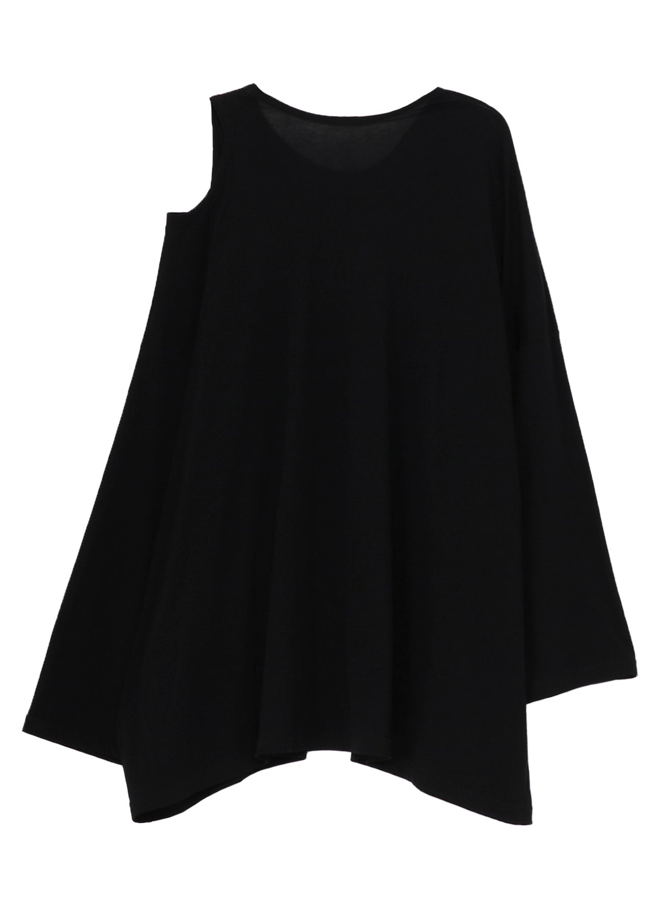 CASHARN ASYMMETRY SLEEVE T-SHIRT