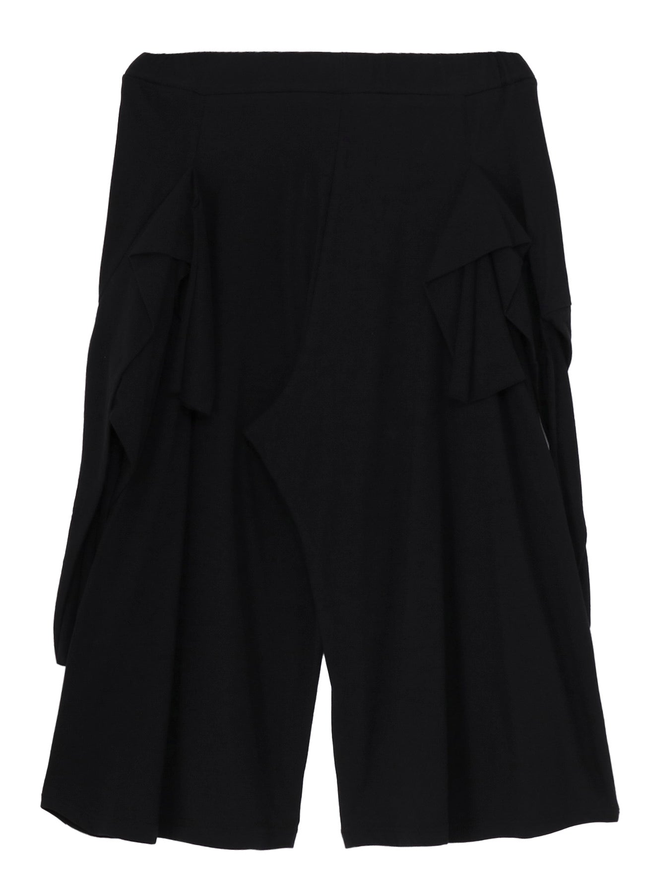 COTTON SINGLE JERSEY WIDE PANTS