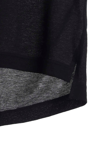 GASSING YARN SINGLE JERSEY BACKSIDE BUTTON CARDIGAN