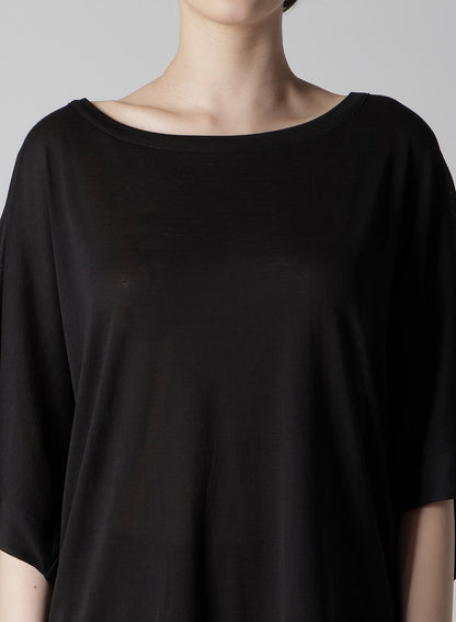 GASSING YARN SINGLE JERSEY BACKSIDE BUTTON CARDIGAN
