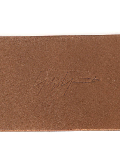 BR/UNEVENE DYEING 50MM SKIRT BELT