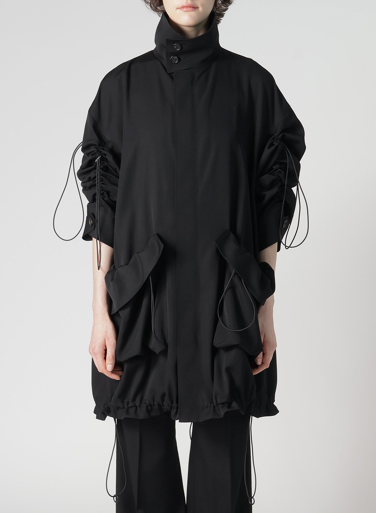 GABARDINE R-STRING COAT