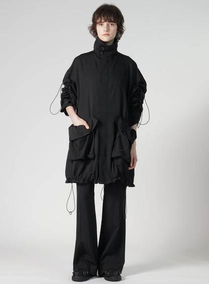 GABARDINE R-STRING COAT