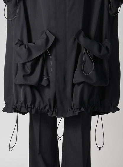 GABARDINE R-STRING COAT