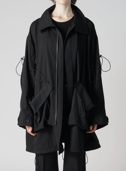 GABARDINE R-STRING COAT