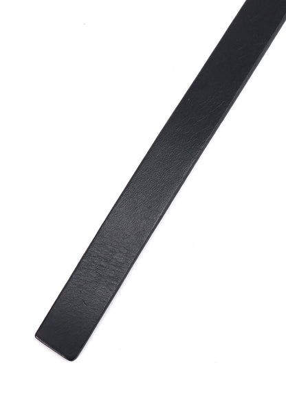 MATT SOFT OIL LEATHER 15MM LONG BELT