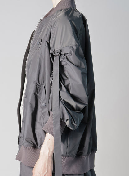 PE TWILL R-BELTED JKT