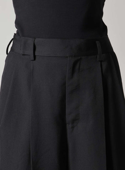 GABARDINE R-55W BAGGY PANTS