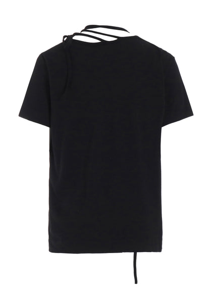 COTTON SINGLE JERSEY R-BINDER SHORT SLV T