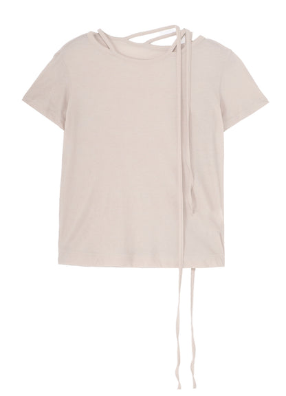 HIGH TWISTED SINGLE JERSEY R-BINDER SHORT SLV T