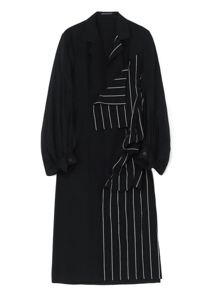 <207/1>+<014/1> BISHOP SLEEVES LONG COAT