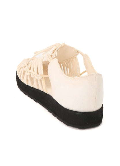 COTTON CANVAS LOOP SHOES