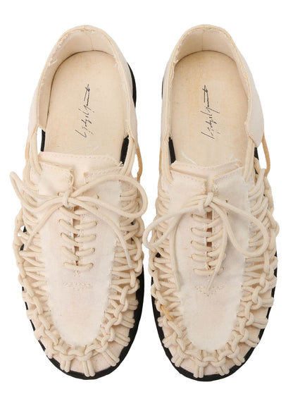 COTTON CANVAS LOOP SHOES