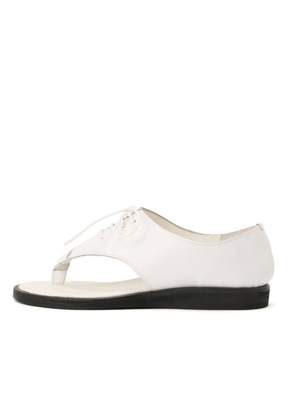 OIL SMOOTH LACE UP SANDAL