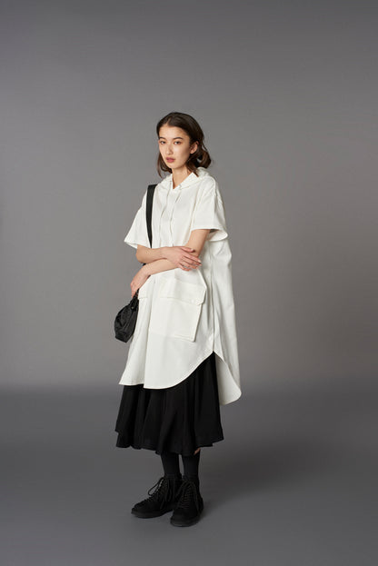 SHOULDER BAG WITH CLASP CLOSURE