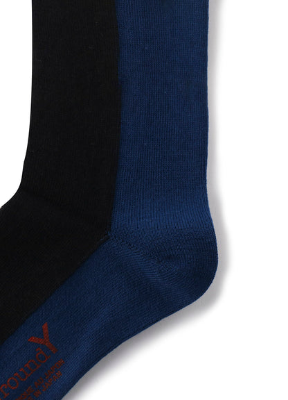 FRONT AND BACK TWO COLOR SOCKS