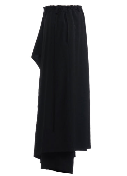 CREPE DE CHINE BOUND SKIRT PANTS