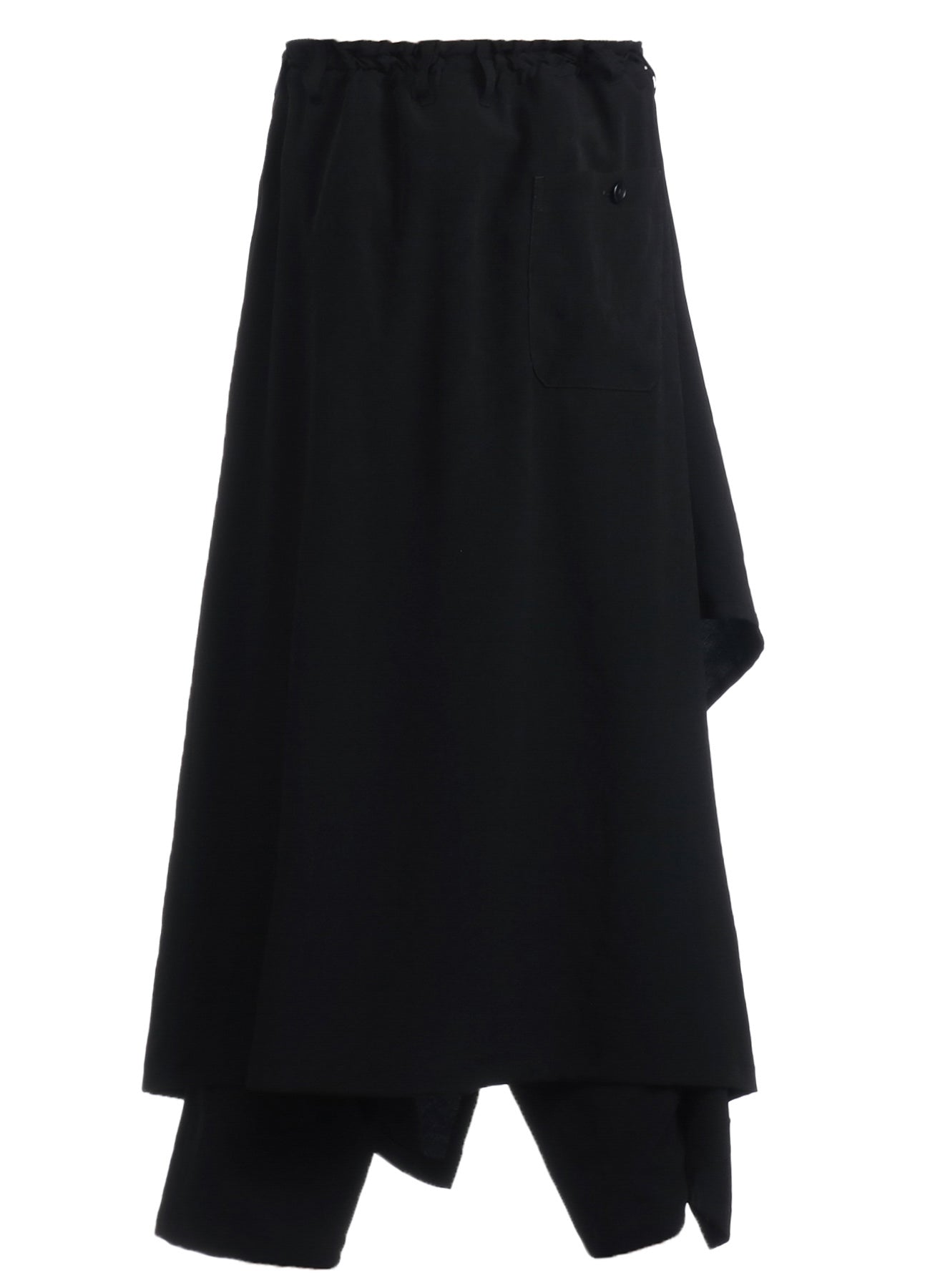 CREPE DE CHINE BOUND SKIRT PANTS