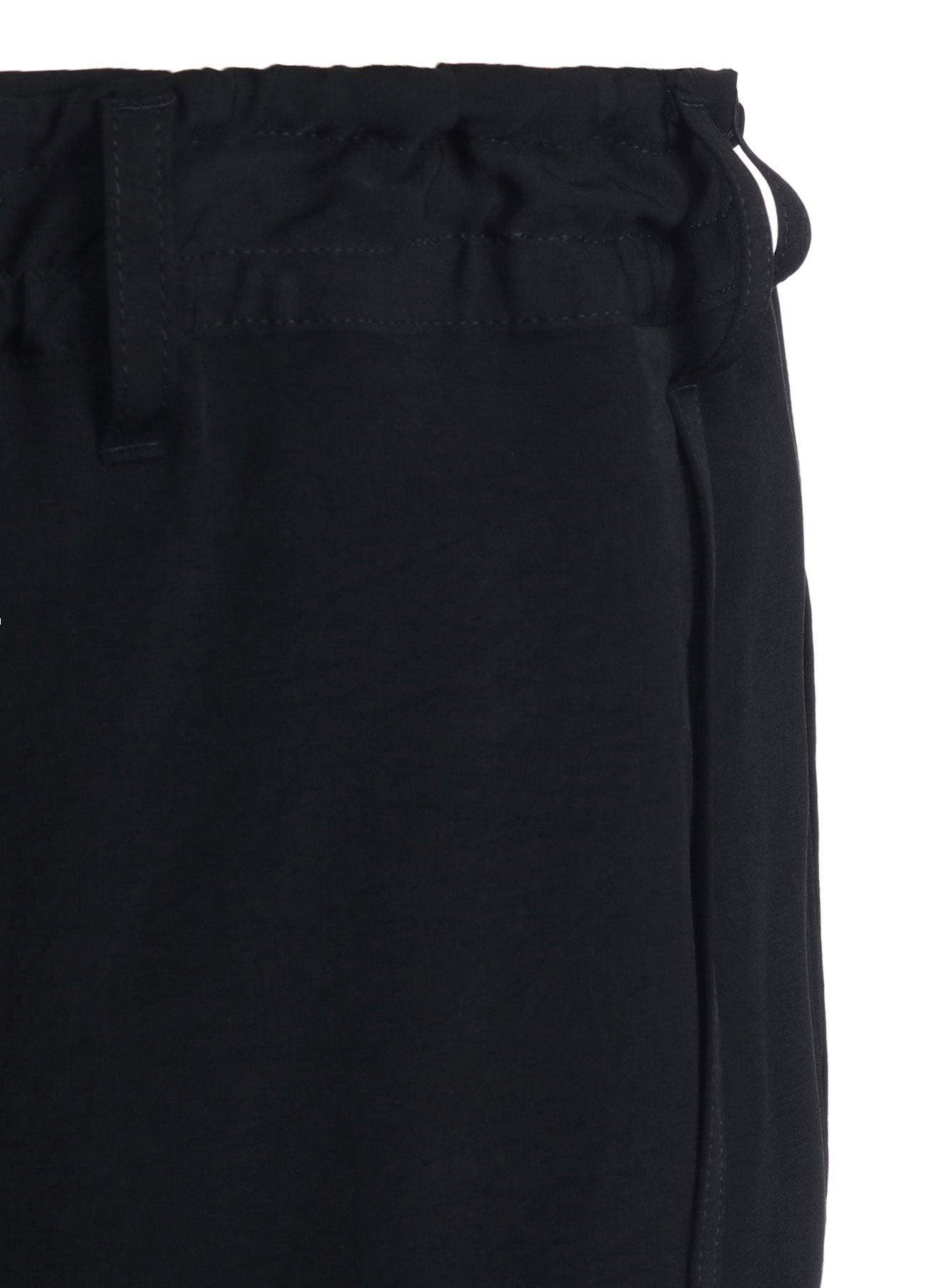 CREPE DE CHINE BOUND SKIRT PANTS