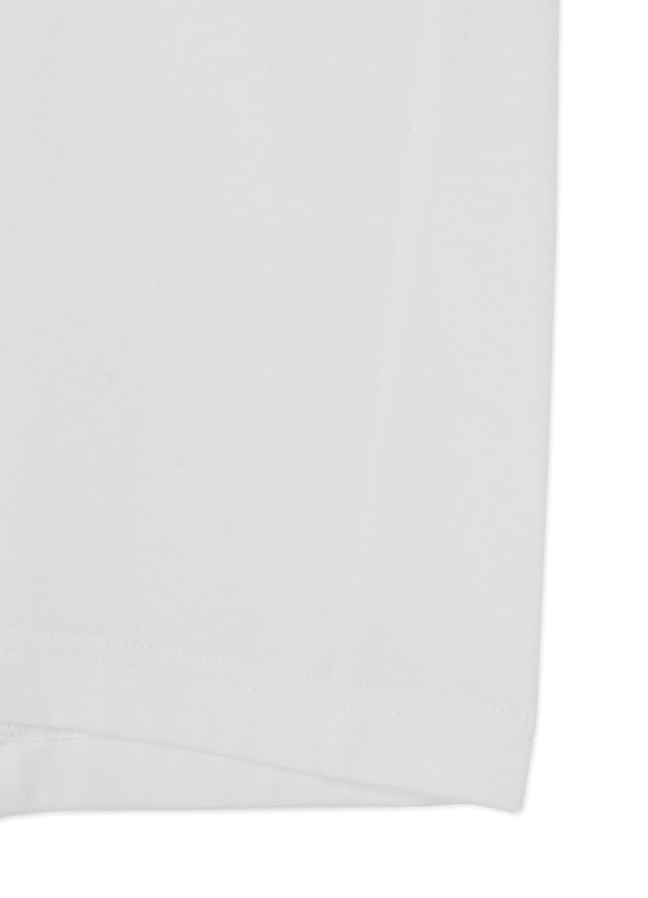 COTTON JERSEY FRONT RAGLAN SLIT T-SHIRT SHORT SLEEVES